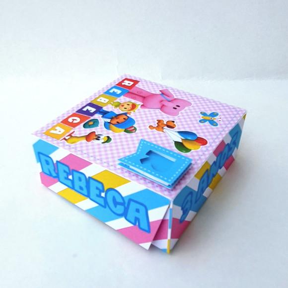 Caixa para 4 Doces Pocoyo