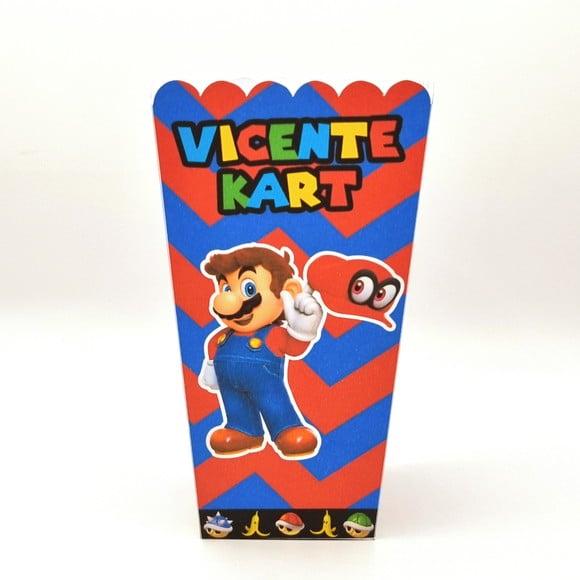 Caixa para Pipoca - Mario Kart