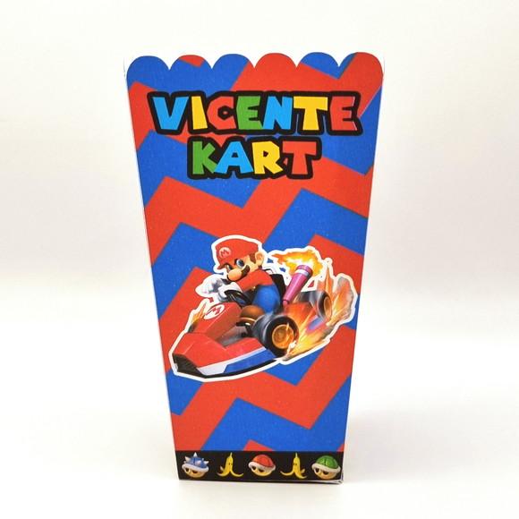 Caixa para Pipoca - Mario Kart