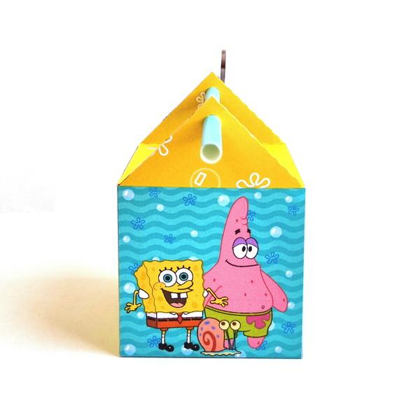 Caixa Passa Canudo - Bob Esponja
