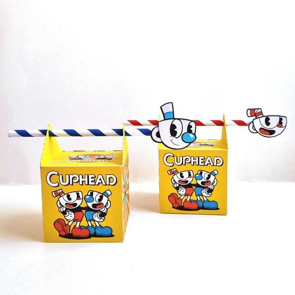 Caixa Passa Canudo - Cuphead