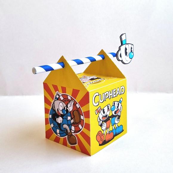 Caixa Passa Canudo - Cuphead
