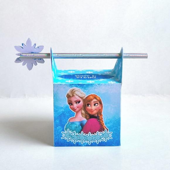 Caixa Passa Canudo - Frozen 1