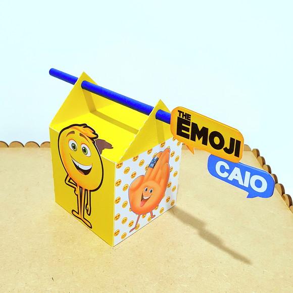 Caixa Passa Canudo - Emoji