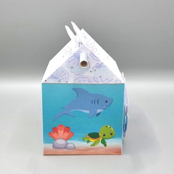 Caixa Passa Canudo - Gato Sereia