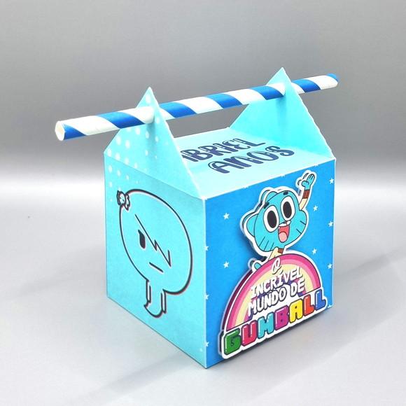 Caixa Passa Canudo - Gumball