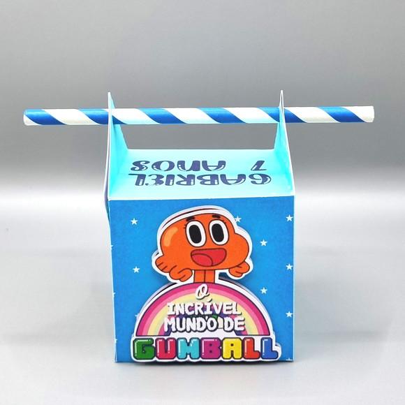 Caixa Passa Canudo - Gumball