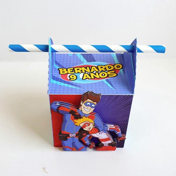 Caixa Passa Canudo - Henry Danger