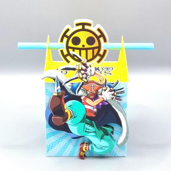 Caixa Passa Canudo - One Piece