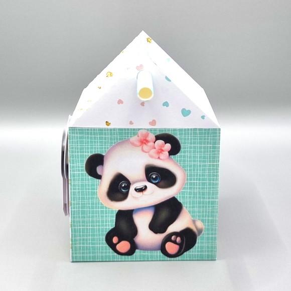 Caixa Passa Canudo - Panda
