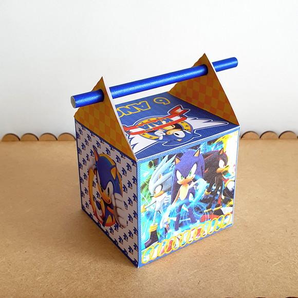 Caixa Passa Canudo - Sonic