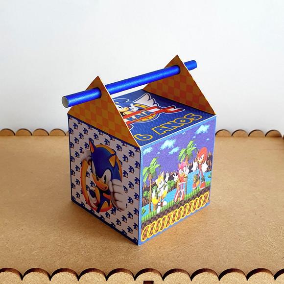 Caixa Passa Canudo - Sonic