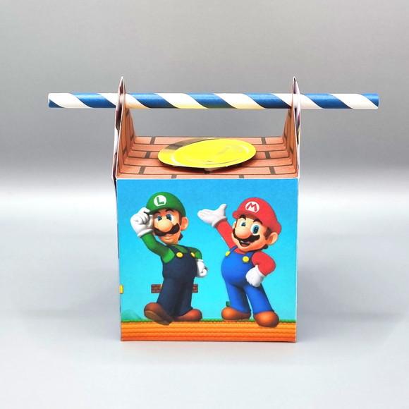 Caixa Passa Canudo - Super Mario