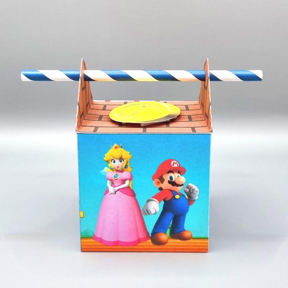 Caixa Passa Canudo - Super Mario