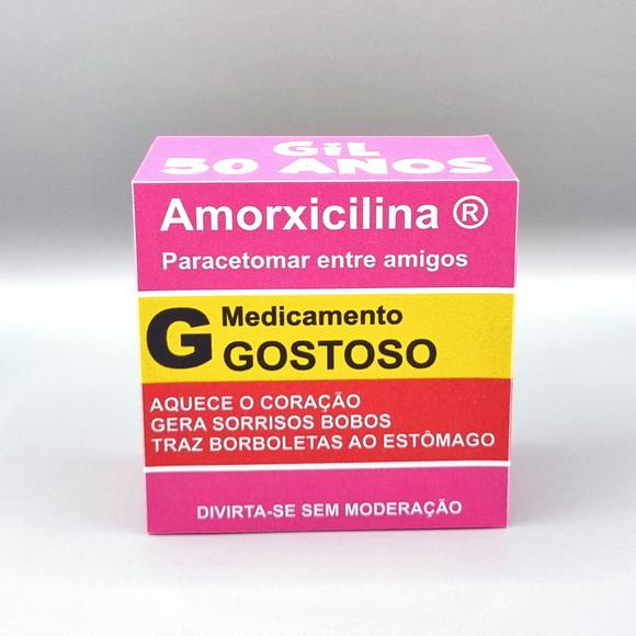 Caixa Retangular - Amorxicilina (linha Paracetaloka)