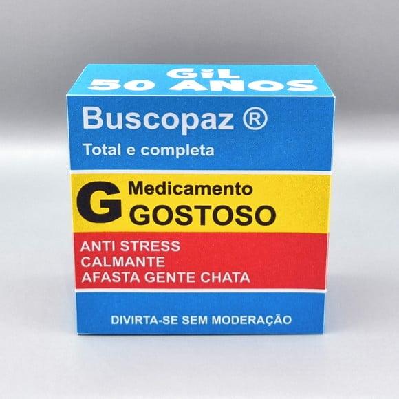 Caixa Retangular - Buscopaz (linha Paracetaloka)