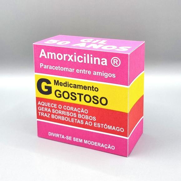 Caixa Retangular - Amorxicilina (linha Paracetaloka)