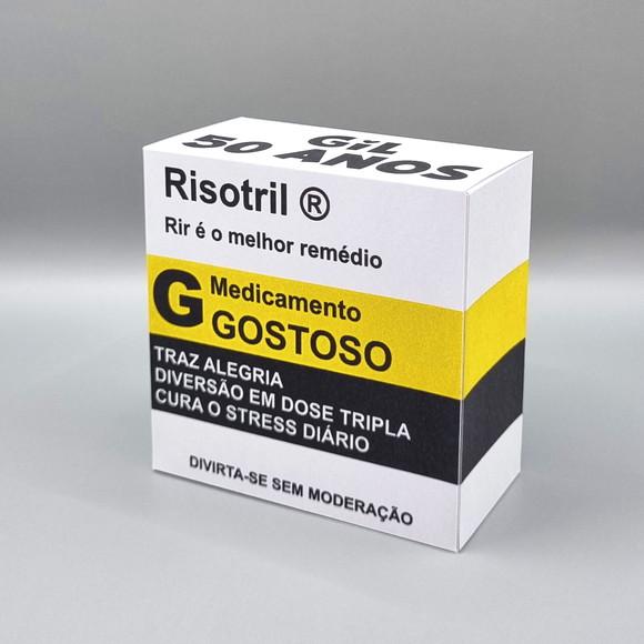 Caixa Retangular - Risotril (linha Paracetaloka)
