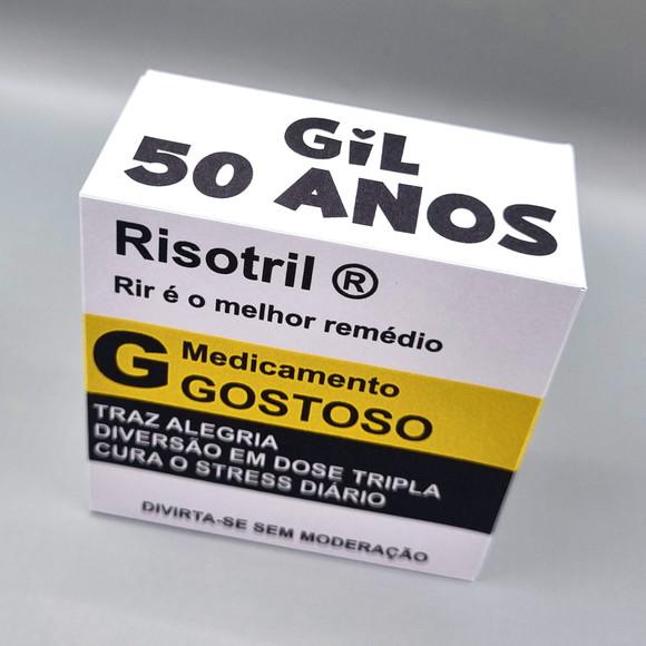 Caixa Retangular - Risotril (linha Paracetaloka)