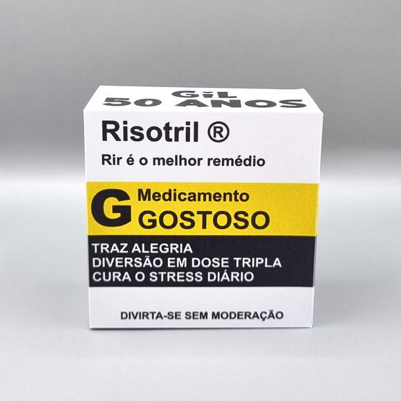 Caixa Retangular - Risotril (linha Paracetaloka)