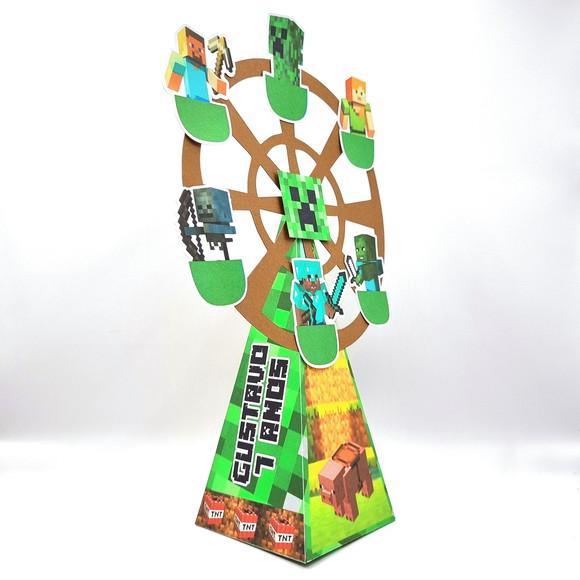Caixa Roda Gigante - Minecraft