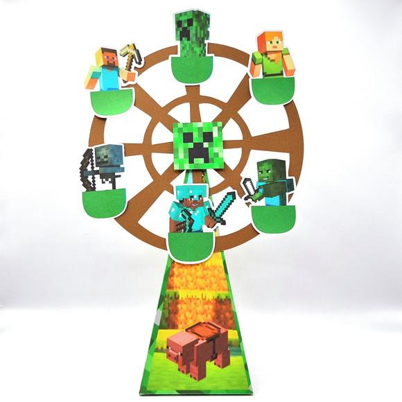 Caixa Roda Gigante - Minecraft