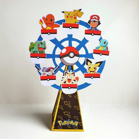 Caixa Roda Gigante - Pokemon