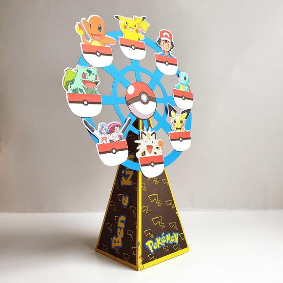 Caixa Roda Gigante - Pokemon
