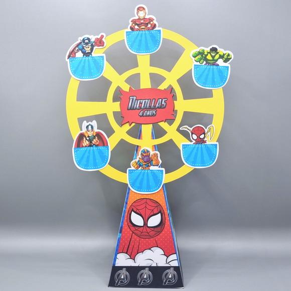 Caixa Roda Gigante - Vingadores Cute