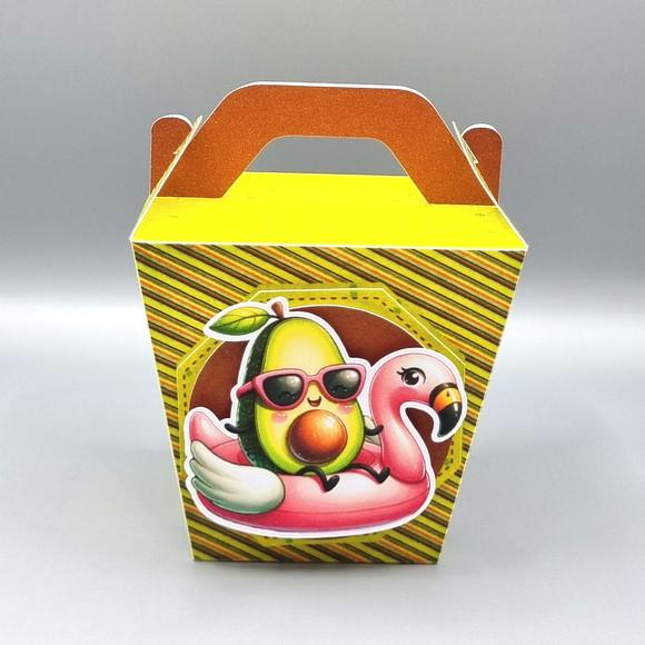Caixa Sushi com Alça - Abacate - Abacatinho