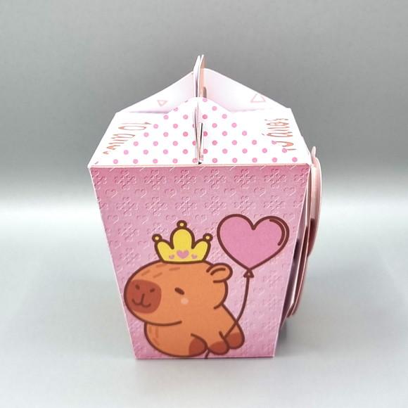 Caixa Sushi com Alça - Capivara Cute
