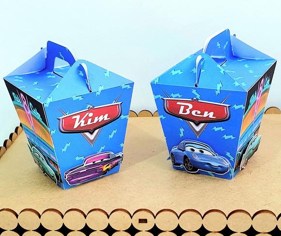 Caixa Sushi com Alça - Carros