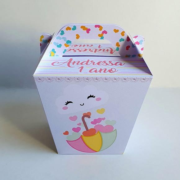 Caixa Sushi com Alça - Chuva de Amor