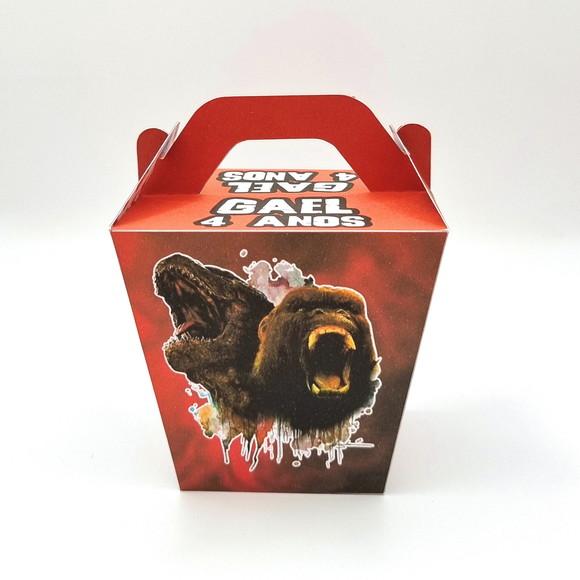 Caixa Sushi com Alça - Godzilla Vs Kong
