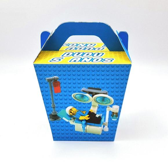 Caixa Sushi com Alça - Lego Hospital