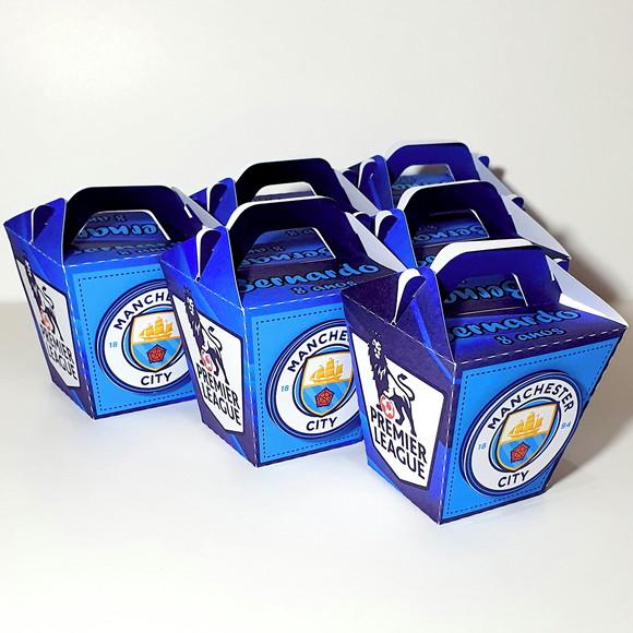 Caixa Sushi com Alça - Manchester City