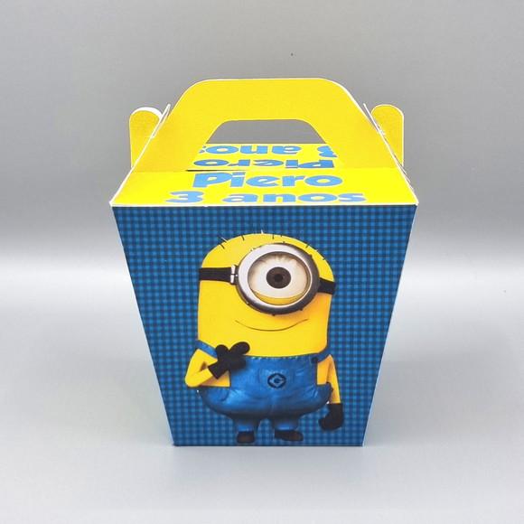 Caixa Sushi com Alça - Minions