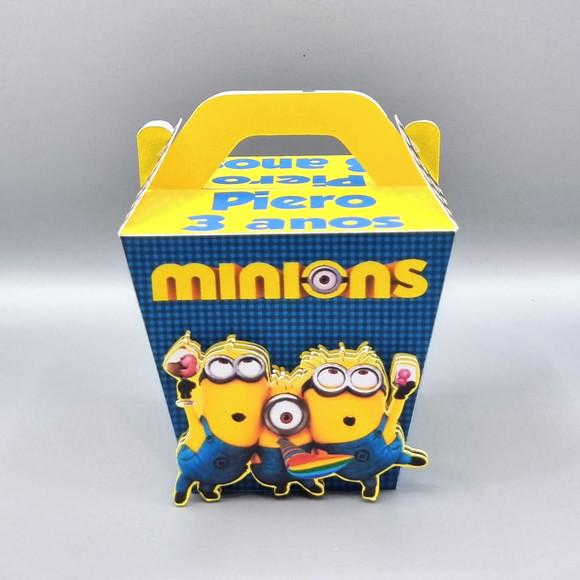 Caixa Sushi com Alça - Minions