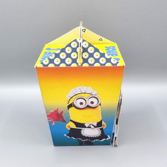 Caixa Sushi com Alça - Minions