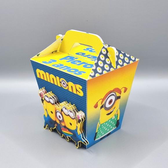 Caixa Sushi com Alça - Minions