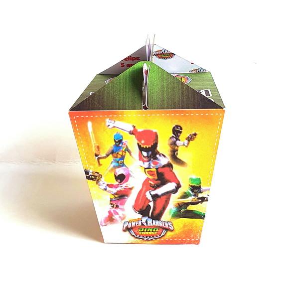 Caixa Sushi com Alça - Power Ranger Dino Charger