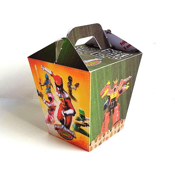 Caixa Sushi com Alça - Power Ranger Dino Charger