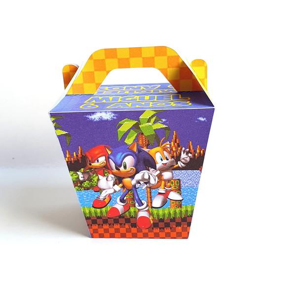 Caixa Sushi com Alça - Sonic