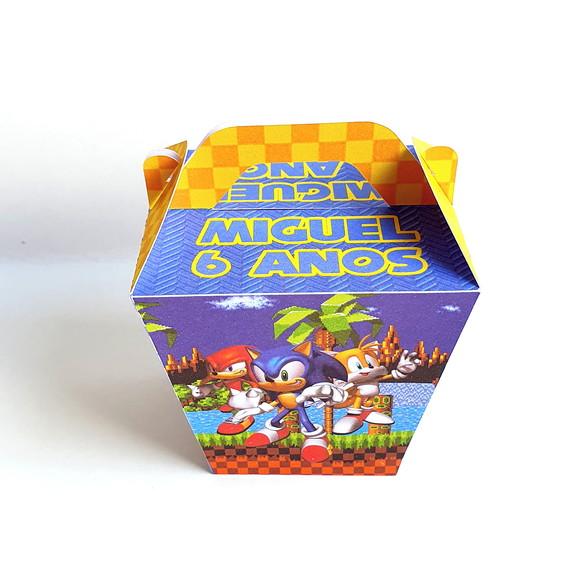 Caixa Sushi com Alça - Sonic