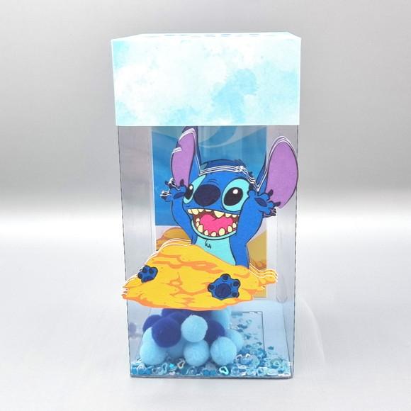 Caixa Suspensa de Acetato com Shaker - Lilo e Stitch