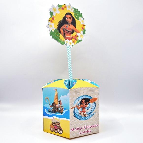 Centro de Mesa Sextavado - Moana