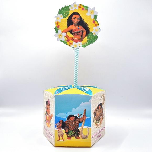 Centro de Mesa Sextavado - Moana