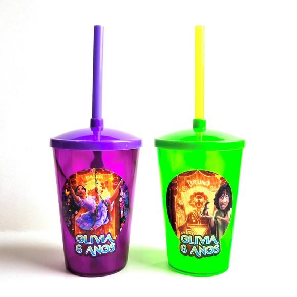 Copo Twister 400 ml Personalizado - Encanto
