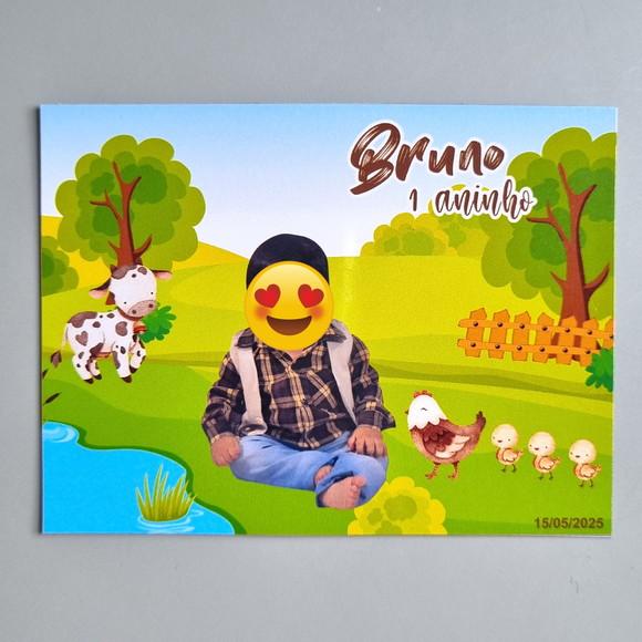 Foto Imã de Geladeira Fazendinha