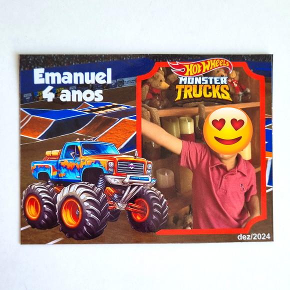 Foto Imã de Geladeira Monster Truck